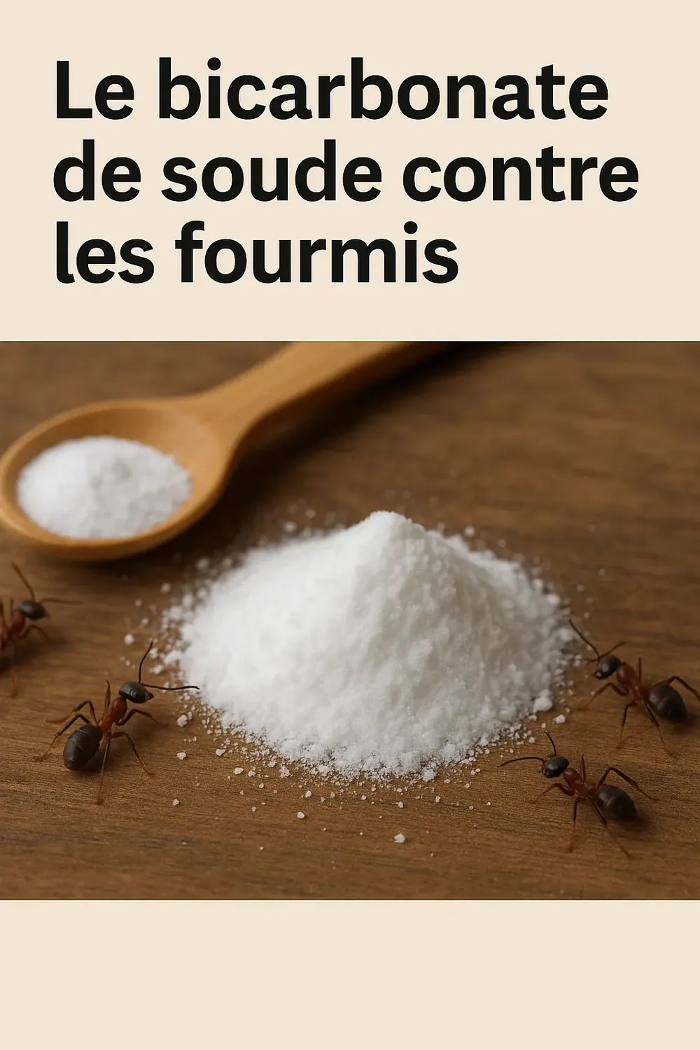 Bicarbonate de soude, remède naturel contre les nuisibles
